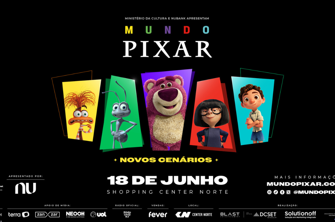 Mundo Pixar - Foto: Reprodução