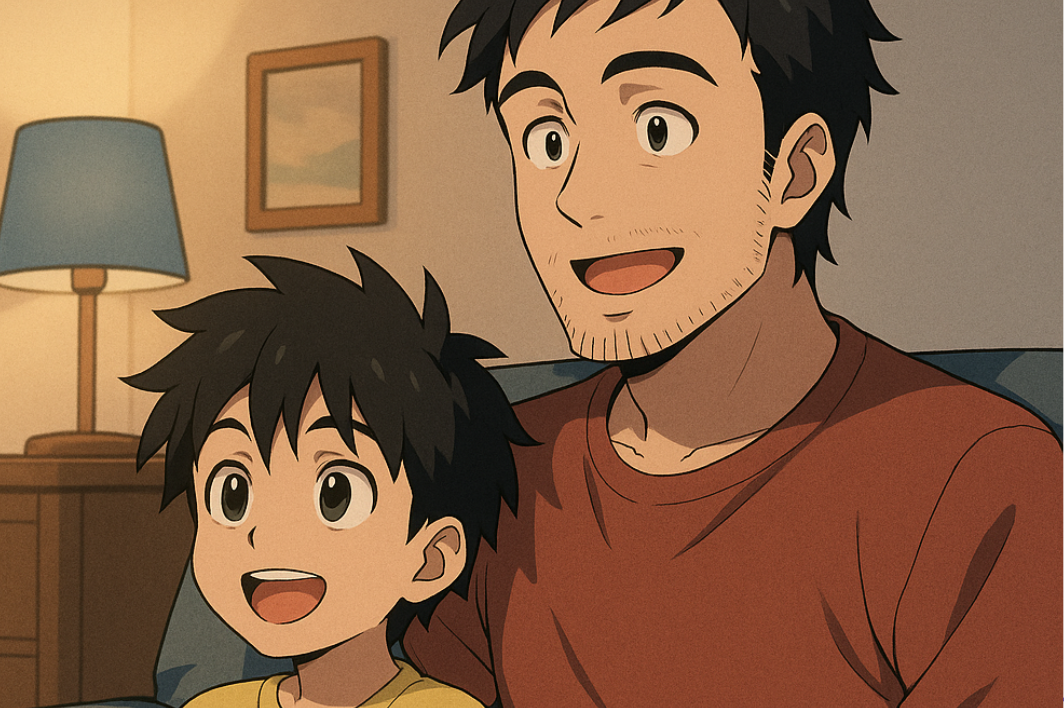 Dia dos Pais - Foto: Realizada IA/Carlos Enriki — Papeando Movie