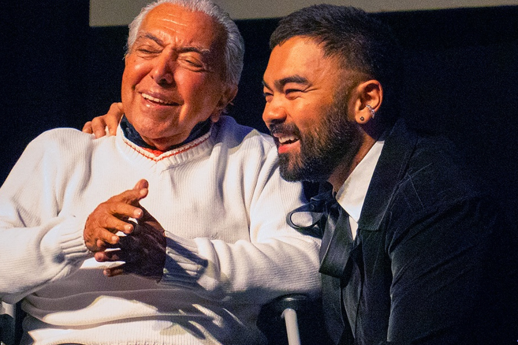 Mauricio de Sousa e Mauro Sousa na premiere do filme - Foto Reprodução/Instagram/@mauricioaraujosousa