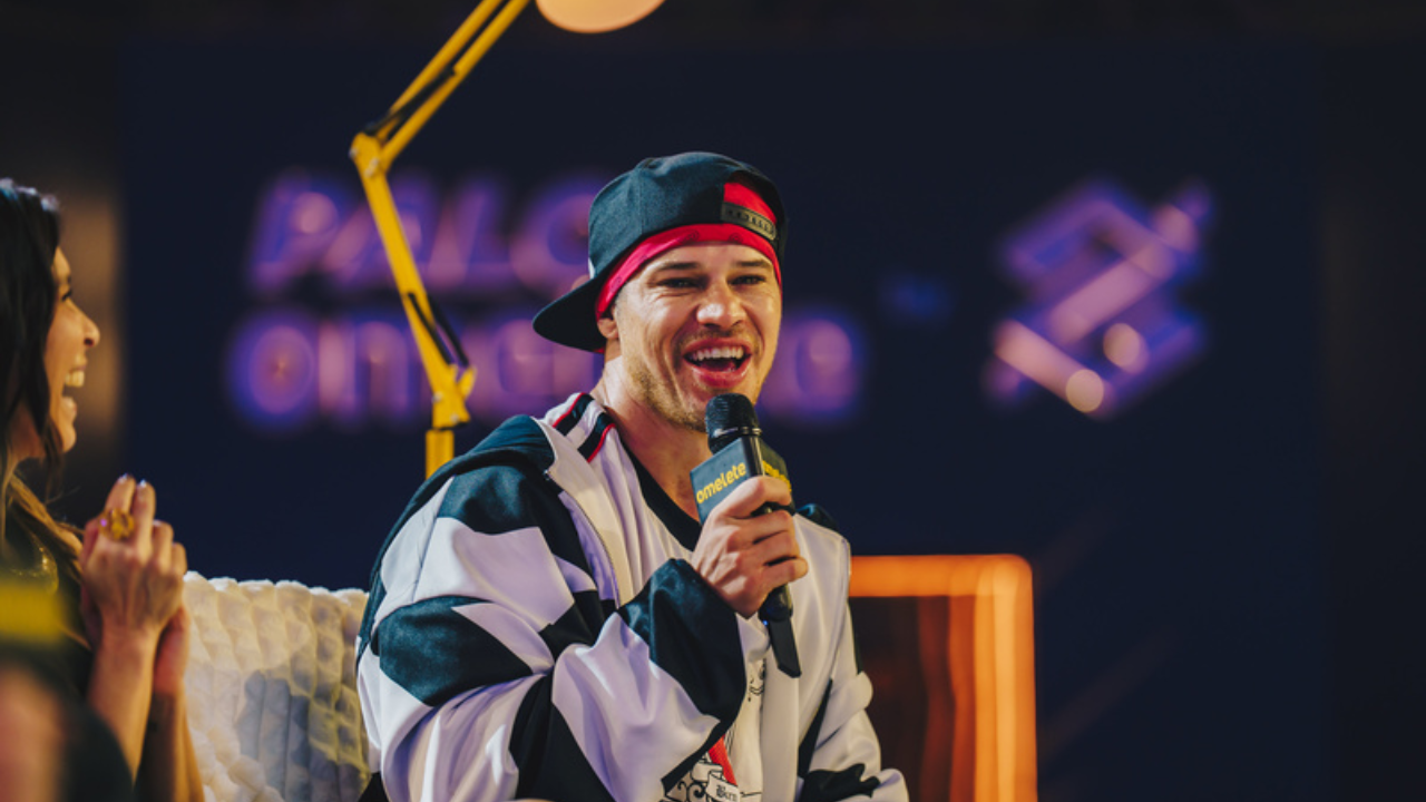 José Loreto no Palco do Omelete - Foto: Reprodução/ thegilbz