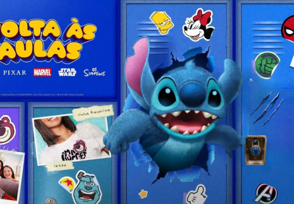 Disney nas aulas 2026 - Foto: Reprodução