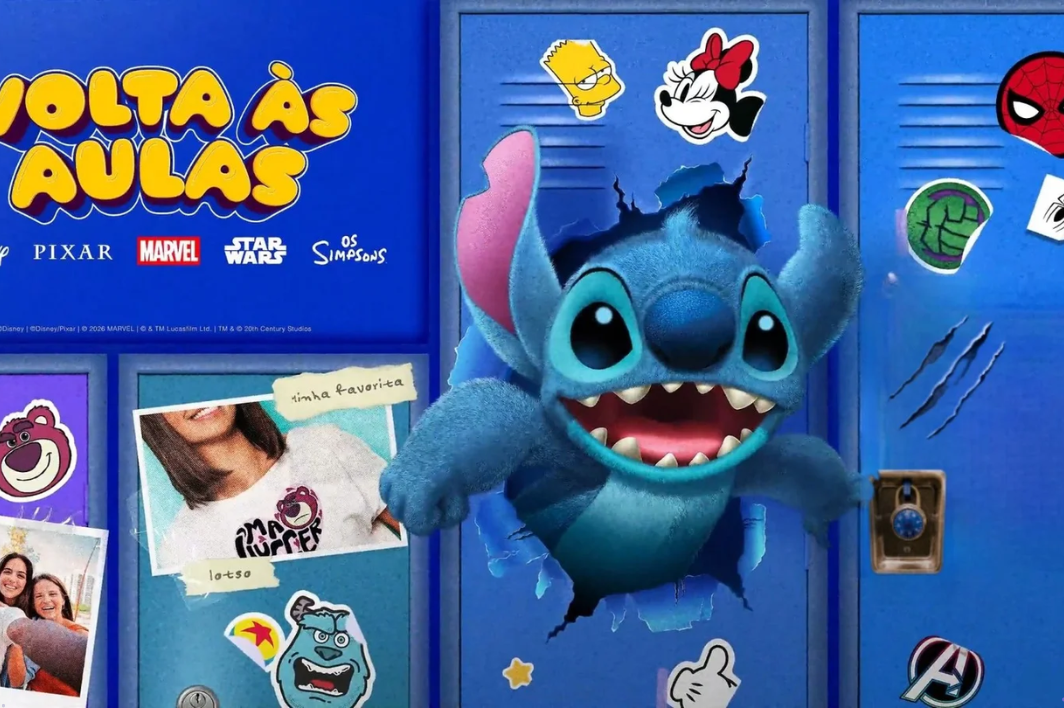 Disney nas aulas 2026 - Foto: Reprodução