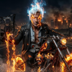 Ryan Gosgling como Moteiro Fantasma - Foto/Gemini